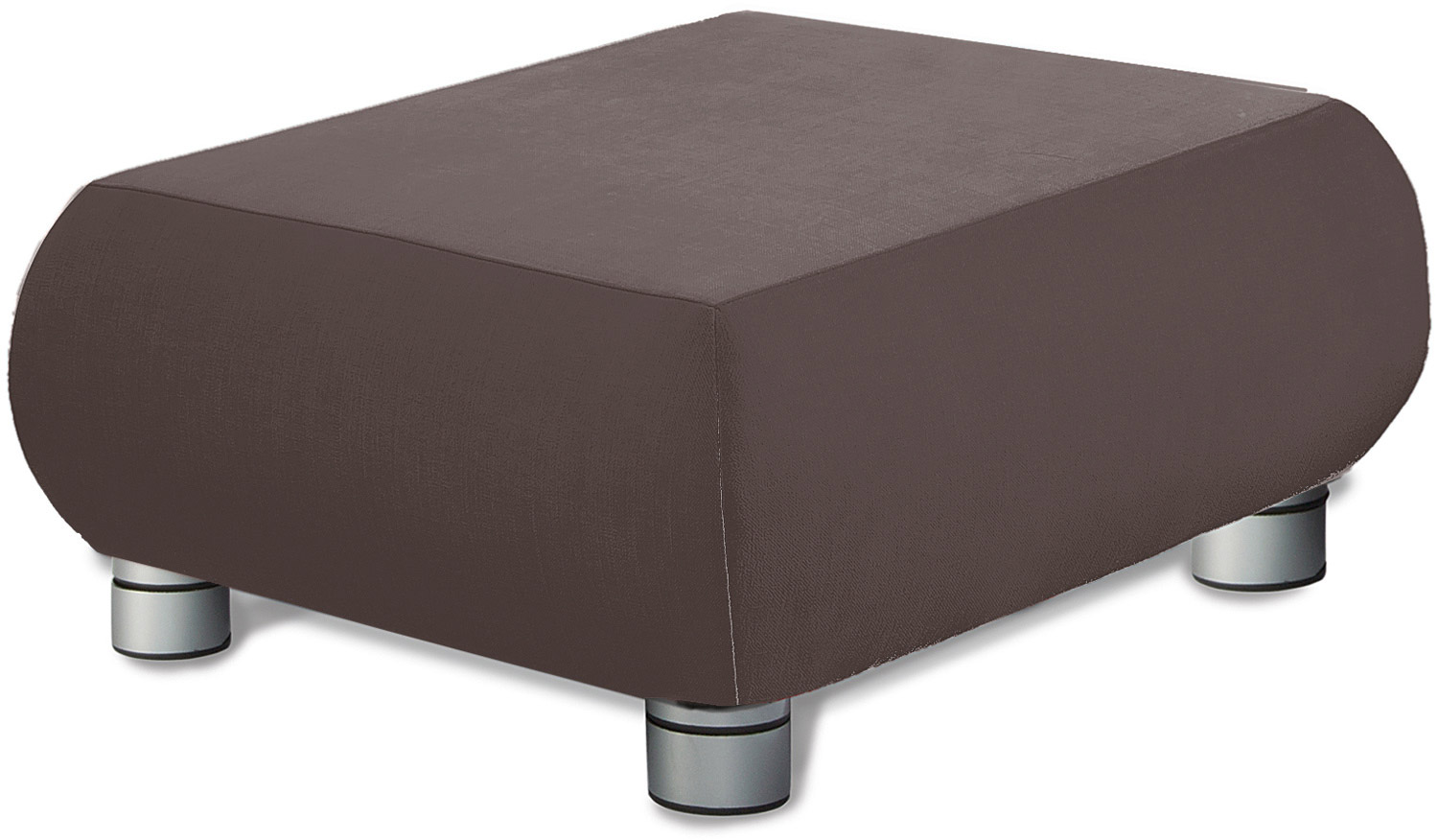 Sofa Rollo Hort Hocker grau-braun