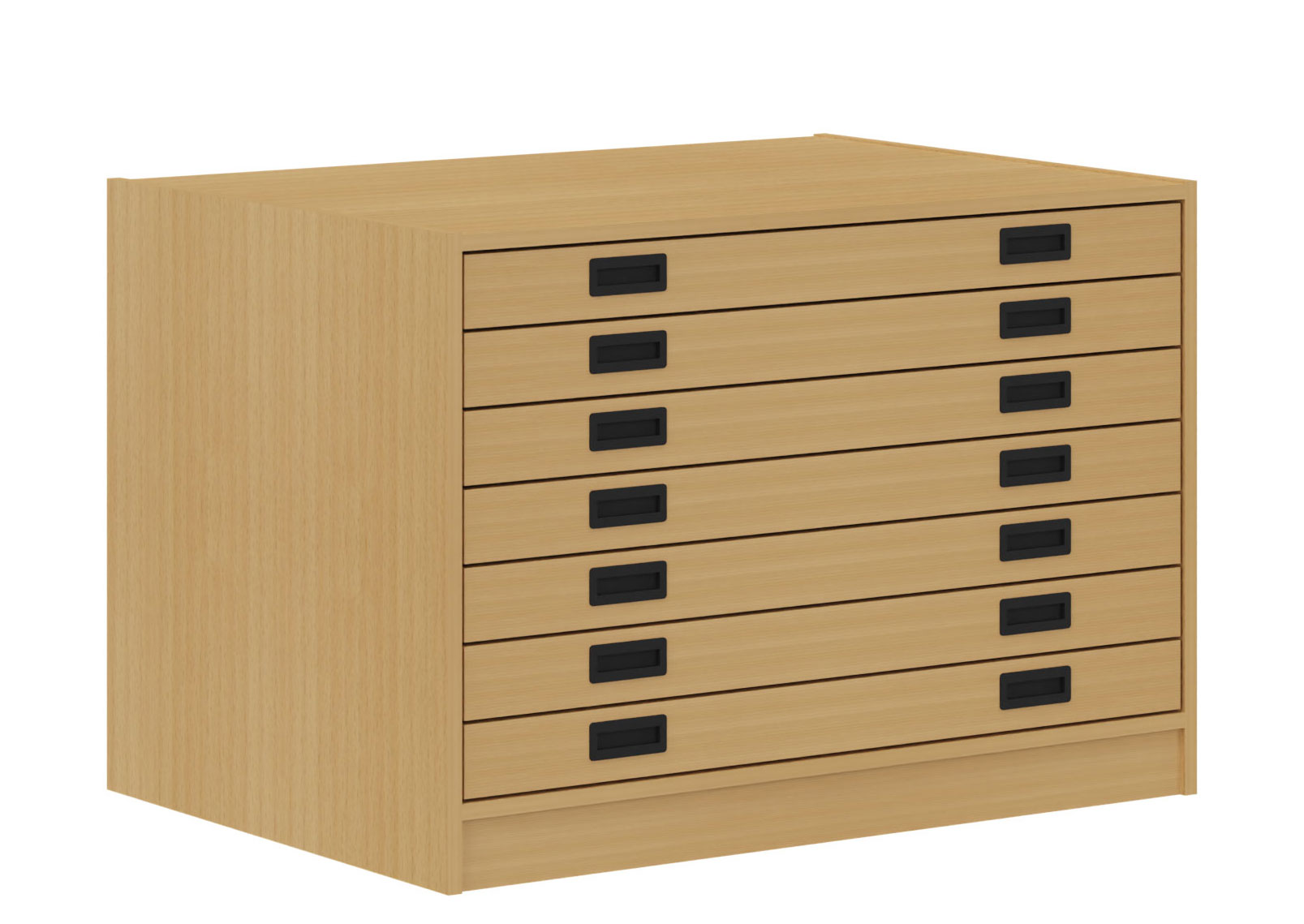 Papierschrank mit Sockel, Breite 112 cm