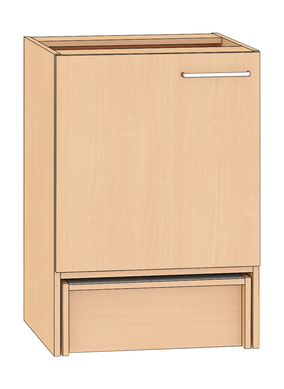 Anstellschrank