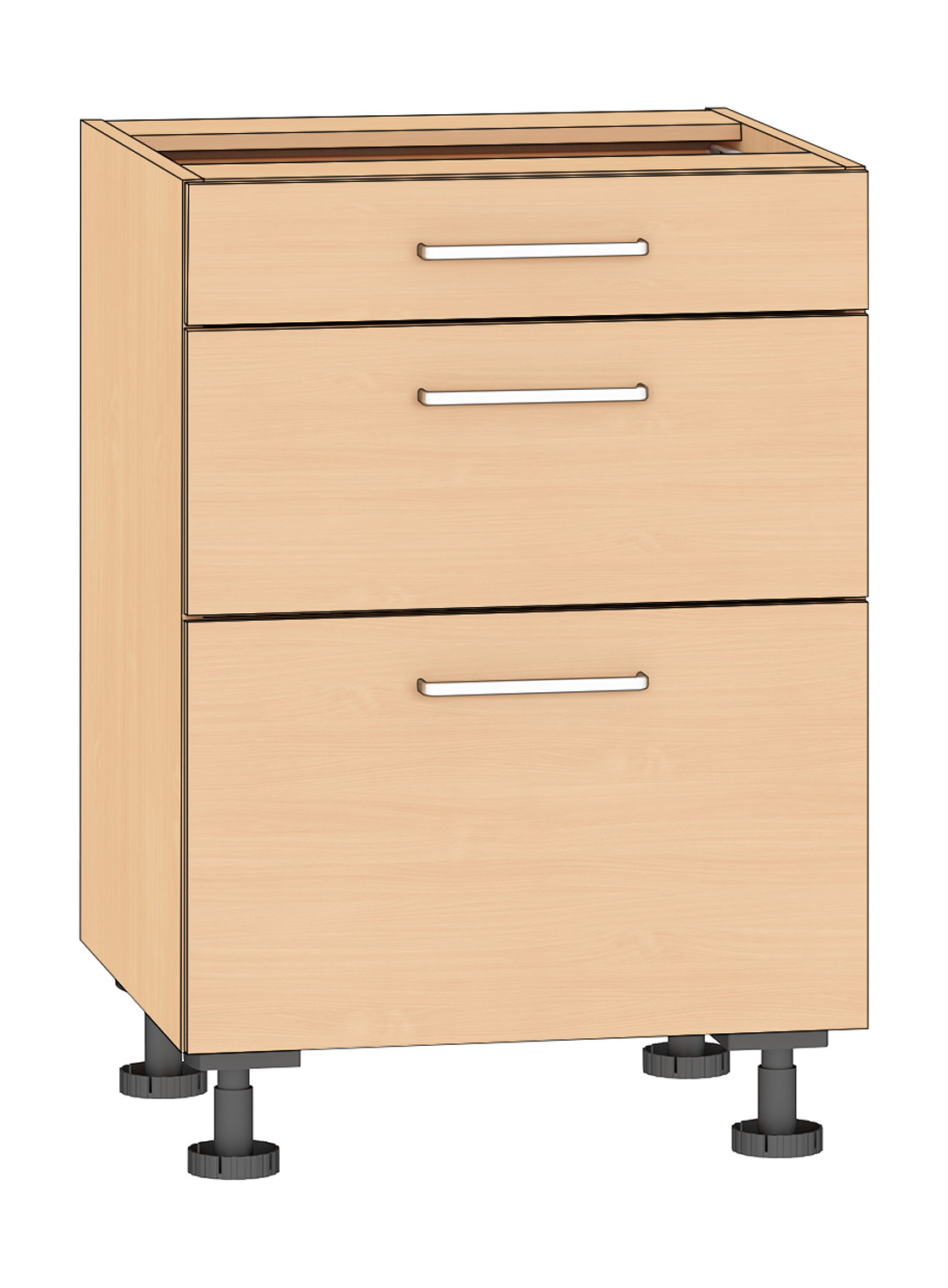 Schubkastenschrank 3 Schubkästen