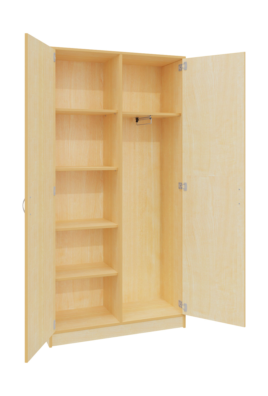 Garderoben- und Aktenschrank, Breite 100 cm